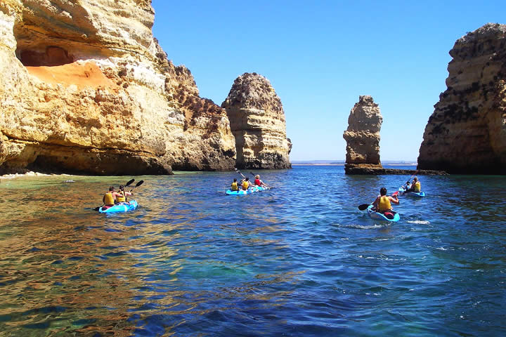 Sea Kayaking: The Best Way To Explore The Algarve Coasta